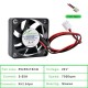 35mm fan 35x35x10mm DC5V 12V 24V 2 wires 2pin