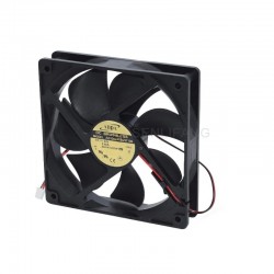 120*120*25mm 12cm AG12024XB257100 24V 0.46A DC 2-Wire Electric Welding Machine Cooling Fan