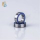 2PCS 8X12X3.5mm MR1282RS 8x12x3.5 ABEC3 Blue Rubber Seals bearing Model