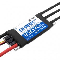 ZTW Shark G2 100A 2-6S 32-bit Water-cooling Dual-way Waterproof Brushless ESC For RC Boat