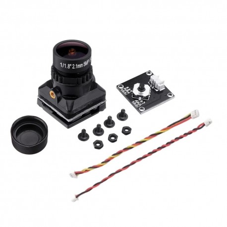 JINJIEAN A19S 1/1.8 Starlight CMOS 1500TVL FPV Camera 2.1mm PAL/NTSC For RC Drone