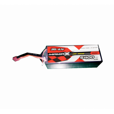 ManiaX: 5400mAh 11.1V 60C eXpert