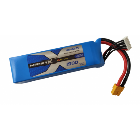 ManiaX: 1500mAh 22.2V 45C eXpert