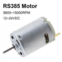RS385 DC Motor 12V 24V 15000RPM High Speed Micro Motor for Household Appliances