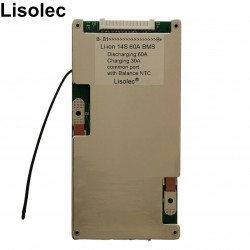 14S BMS 48V Lithium Battery 60A/100A/120A For E-bike Scooter