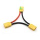 Amass XT90 12AWG Adapter Cable for 2-6S Lipo Battery