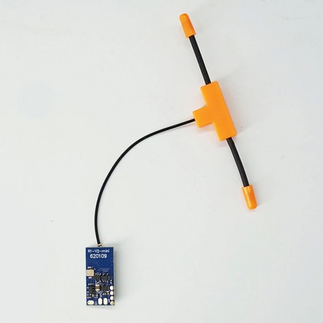 Jumper R1 V2 2.4GHz 16CH Mini Receiver Compatible FrSky D16 XM+ RXSR SBUS