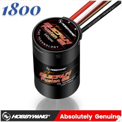 HobbyWing QuicRun Fusion SE 1800KV Waterproof Brushless Sensory Motor Built in 40A ESC 2 in 1 for RC 1/10 RC Climbing Car
