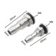 Water Outlet Nozzle M6 M8 Aluminum High Reliability Durable RC Boat Water Nipple for Electric Gasoline Boat Silver Black