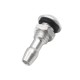 Water Outlet Nozzle M6 M8 Aluminum High Reliability Durable RC Boat Water Nipple for Electric Gasoline Boat Silver Black