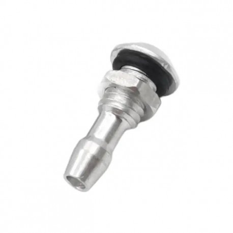 Water Outlet Nozzle M6 M8 Aluminum High Reliability Durable RC Boat Water Nipple for Electric Gasoline Boat Silver Black