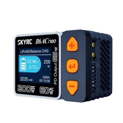 SKYRC B6AC NEO Smart Charger AC 60W DC 200W 10A Battery Balance Charger