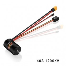 Hobbywing Quicrun Fusion Se 40a 1200kv Combined Motor Esc For 1/10 1/8 Rc Model Car Crawler Accessories