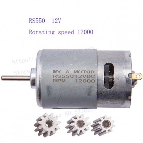 RS550 6V 12V Electric Motor Drive Engine Accessory Kids RC Car Children Ride on Toys