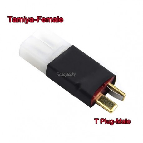 TAMIYA Adapter Female to T Male Plug Battery Conversion