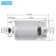 RS550 DC Motors 10.8V/12V/14.4V/16.8V/18V/21V Drill Motor with 13Teeth High Torque Gear Box for Electric Drill