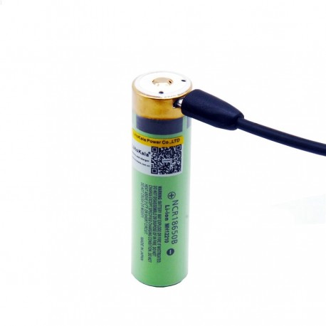 LiitoKala USB 3.7V 18650 3400mAh Li-ion USB Rechargeable Battery With LED Indicator Light DC-Charging
