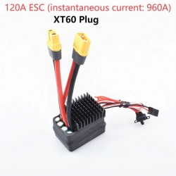 120A Bidirectional Brush ESC 960A 10v-32v Electrical Speed Controller DIYRC