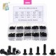 250Pcs/500Pcs M2 M2.5 M3 KM Screw Flat Head Phillips Screws