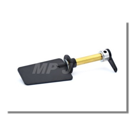 RUDDER TRAPEZOIDAL TYPE 40X25X19 MM WITH FLANGE