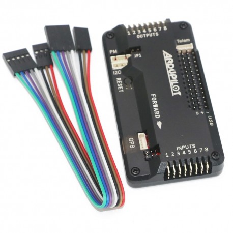 Ardupilot APM 2.8 Flight Control Board Bend Pin with Protective Case for RC Multi Rotor Drone
