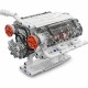 Mini Engine Building Set Car V6 Motor Model Toy Adult Boy Kids Children Gifts