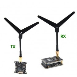 FPV 1.2GHz 0.1mW/25mW/200mW/800mW 9CH Transmitter VTX & Receiver VRX FPV Combo for RC Drone Airplane Long Range