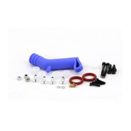 All Spare parts for Hatori90 and RJX90 muffler Blue Pipe
