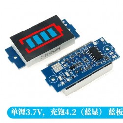 3.7V Li-po Battery Indicator Display Board Power Storage Monitor