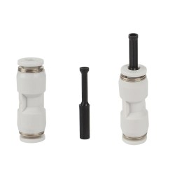 3pcs for Bambu Lab X1 X1C X1E P1P P1S 3D Printer PTFE Tube Pneumatic Connector 1.75mm