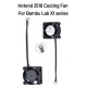 Hotend Cooling Fan For Bambu Lab X1/P1 Series 2510 With Cable Rapid cooling Fan For Bambu X1/P1