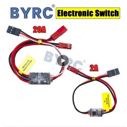 2A 20A High Current Remote Control Electronic Switch 3-30V Aerial Model Plant Protection RC