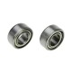 2PCS 5x10x3 MR105 ZZ W3 ABEC3 Shield bearing 5x10x3mm
