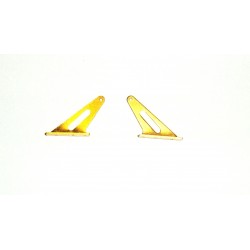 Alloy Horn L31 x H30mm (Pair)