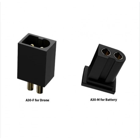 GNB A30 Plug BT2.0 Connectors Set Male Female For BT2.0 Connector FPV 1S Whoop Drone