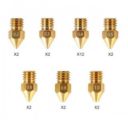 CREALITY MK8 Nozzles Kit (24 pcs)