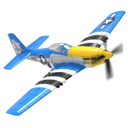 VolantexRC Mini Mustang P-51D V2 EPP 400mm Wingspan 2.4G 4CH 6-Axis Gyro