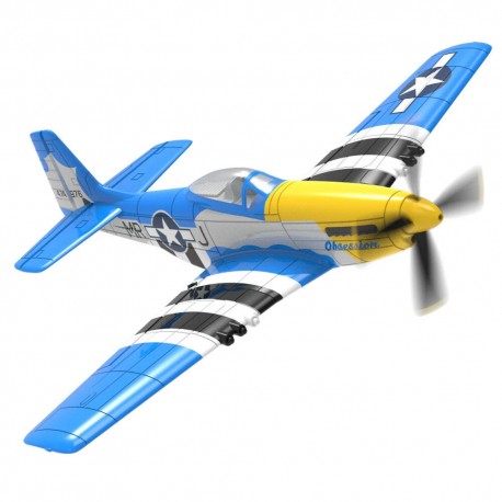 VolantexRC Mini Mustang P-51D V2 EPP 400mm Wingspan 2.4G 4CH 6-Axis Gyro