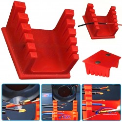 Welding Wire Fixture 3D Printer Part with Two Large Suction Magnet Bracket