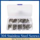 Suleve™ M2CH2 M2 Carbon Steel Allen Bolt 4-16mm Hex Socket Cap Screw Metric Assortment Kit 180pcs