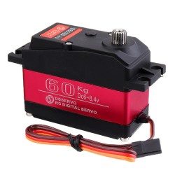 DSSERVO DS5160 HV 60kg 180°/270° 18T Metal Gear Digital Servo For 1/5