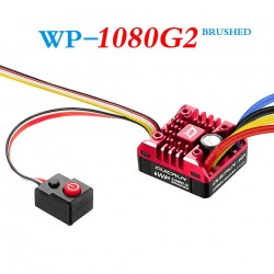 Hobbywing QuicRun ESC 1:10 1/8 Upgrade 1080 G2 Crawler Brush Brushed WP 80A Electronic Speed Controller 540 550 775