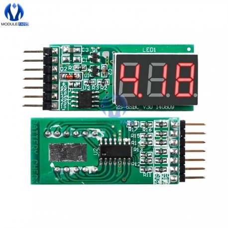 Battery Monitor 2-6S 