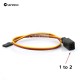 1 To 2 3 4 5 6 Y Wire 350mm 1 drag 3 Line Remote Control Cable Servo Fan Extender for Futaba JR