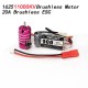 YSIDO 1625 3500/6000/7500/11000KV Brushless Motor 2.0mm Shaft w/ 20A ESC Combo for Wltoys Traxxas RC 1/24 1/28