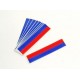 Blade Tracking Color Sticker Tapes (65mm x 5mm, 10 pairs)