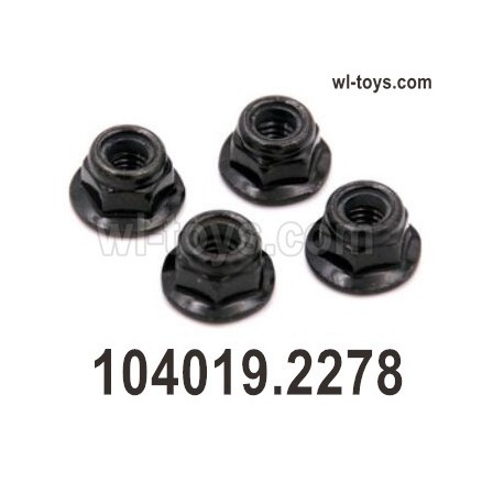 Wltoys 104019 Parts M4 flange Anti-Nut.104019.2278