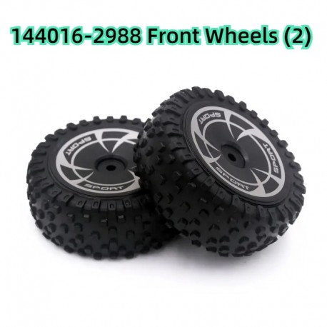 WLtoys 144016 1/14 RC Car Spare Parts - Front Wheels