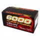 Gens ace Redline 1.0 6000mAh 4S2P 15.2V 130C HardCase 69 HV LiPo Battery