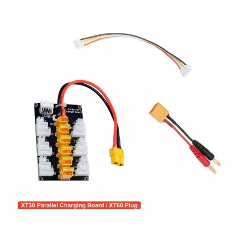 XT30 1S-3S Plug Parallel Charging Board For IMAX B6 ISDT XT60 Plug Charger